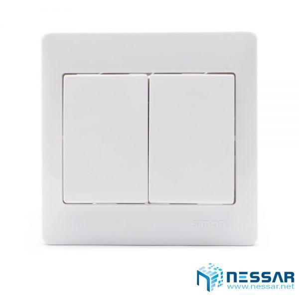Simon Series 50 51021B | Module công tắc đôi, 1 chiều