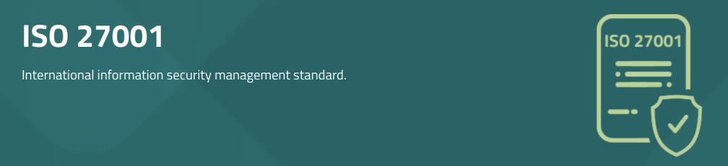 International information security management standard.